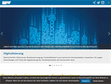 Tablet Screenshot of bfw-bund.de
